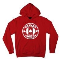 Canada Retro Circle Tall Hoodie