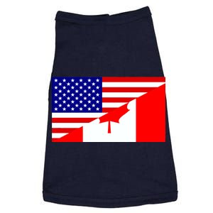 Canadian American USA Flag Doggie Tank