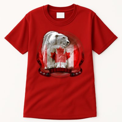 Canadian Polar Bear Wildlife Tall T-Shirt