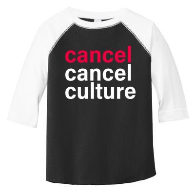 Cancel Cancel Culture Toddler Fine Jersey T-Shirt