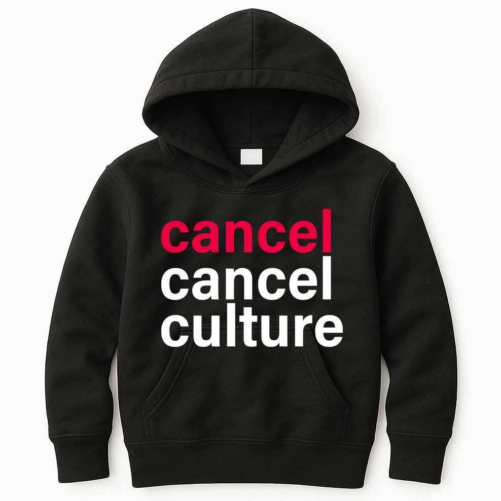 Cancel Cancel Culture Kids Hoodie