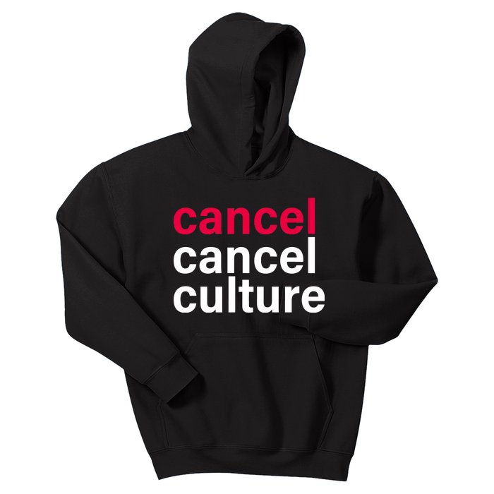 Cancel Cancel Culture Kids Hoodie