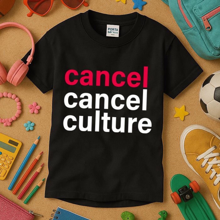Cancel Cancel Culture Kids T-Shirt