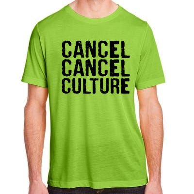 Cancel Cancel Culture Distressed Adult ChromaSoft Performance T-Shirt