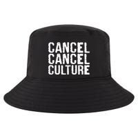 Cancel Cancel Culture Distressed Cool Comfort Performance Bucket Hat