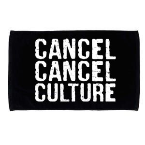 Cancel Cancel Culture Distressed Microfiber Hand Towel