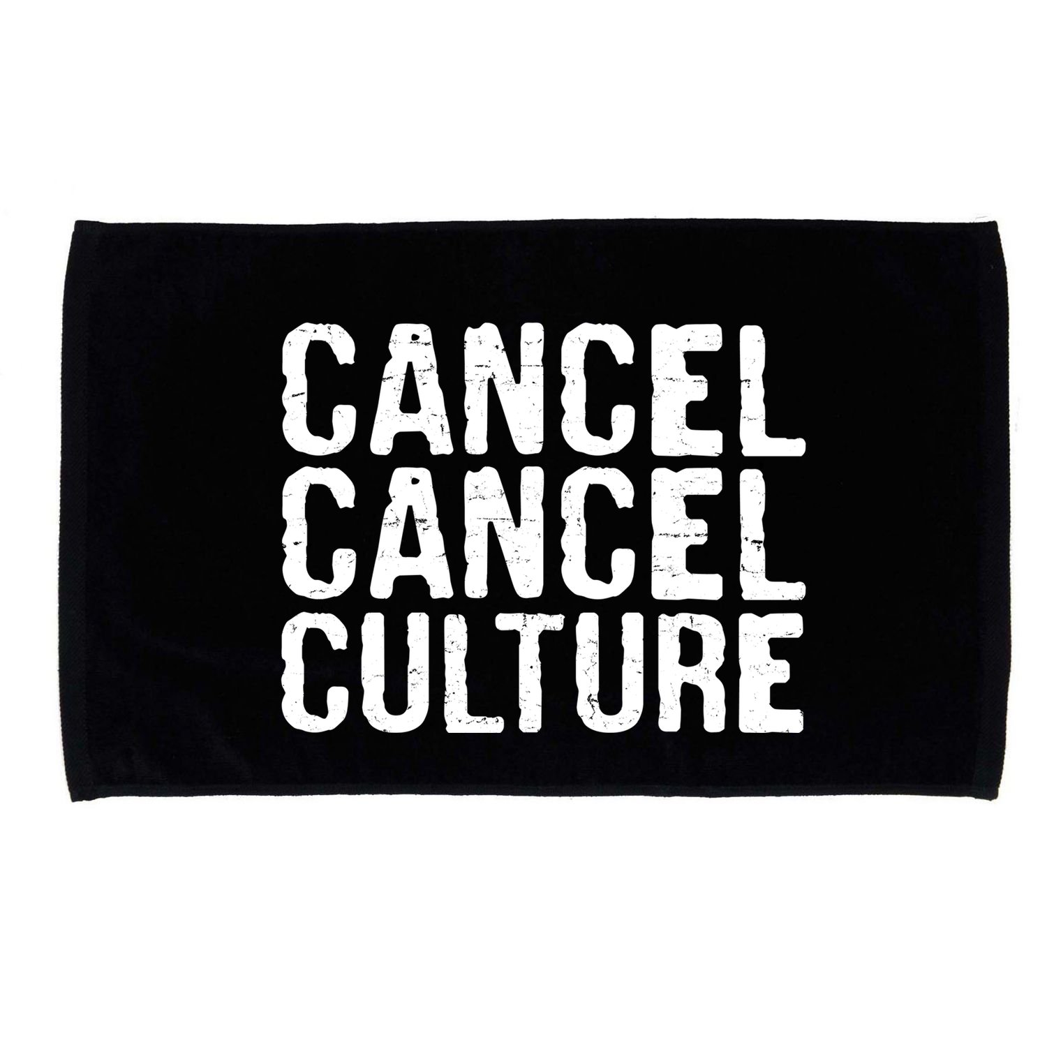 Cancel Cancel Culture Distressed Microfiber Hand Towel