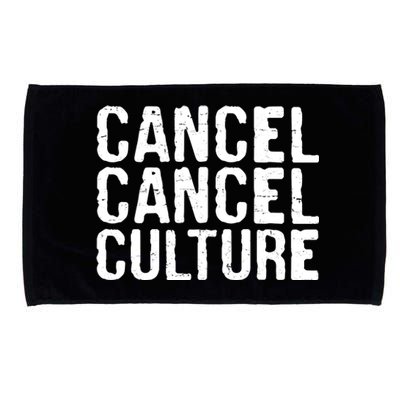 Cancel Cancel Culture Distressed Microfiber Hand Towel