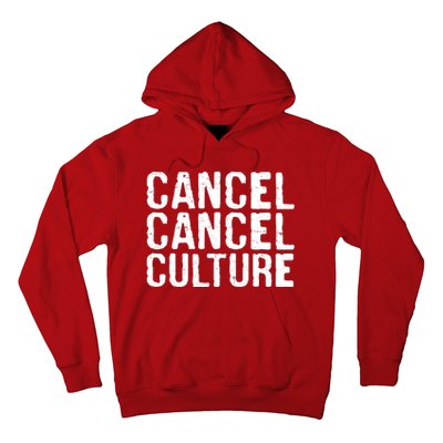 Cancel Cancel Culture Distressed Hoodie