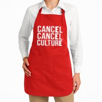 Cancel Cancel Culture Distressed Apron