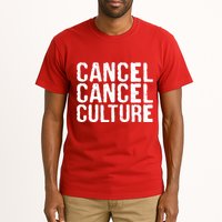 Cancel Cancel Culture Distressed Tall T-Shirt