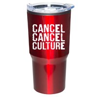 Cancel Cancel Culture Distressed Tumbler