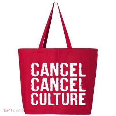 Cancel Cancel Culture Distressed 25L Jumbo Tote