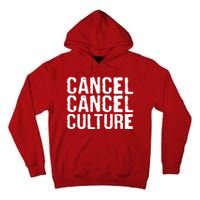 Cancel Cancel Culture Distressed Tall Hoodie