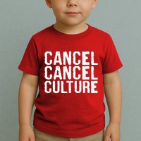 Cancel Cancel Culture Distressed Toddler T-Shirt