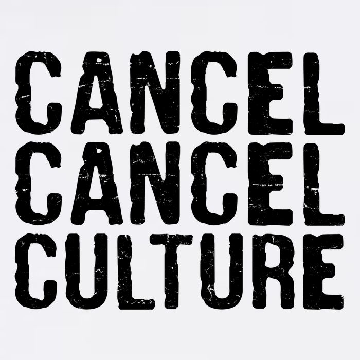 Cancel Cancel Culture Distressed Garment-Dyed Sweatshirt