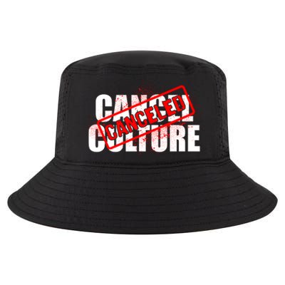 Cancel Culture Canceled Stamp Cool Comfort Performance Bucket Hat