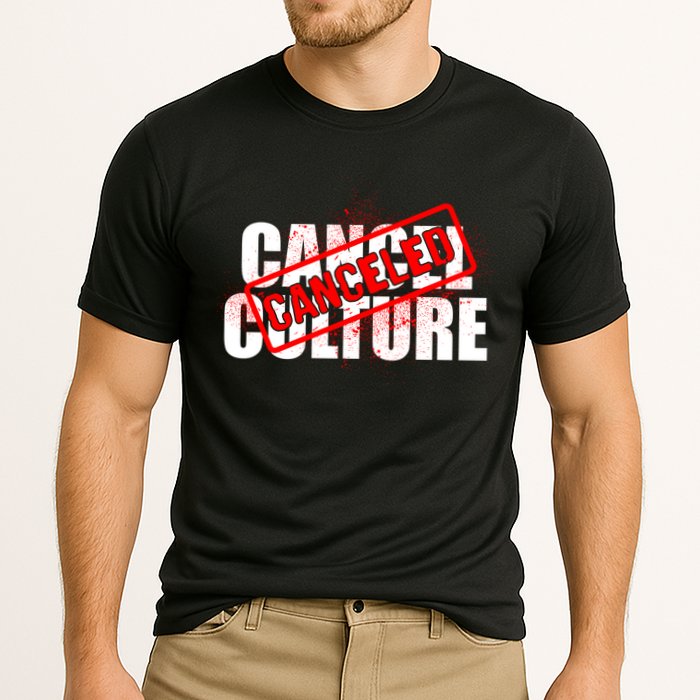 Cancel Culture Canceled Stamp Cooling Performance Crew T-Shirt