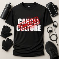 Cancel Culture Canceled Stamp Cooling Performance Crew T-Shirt
