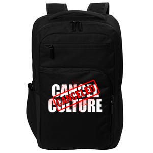 Cancel Culture Canceled Stamp Impact Tech Backpack