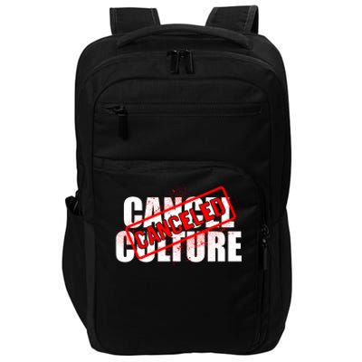 Cancel Culture Canceled Stamp Impact Tech Backpack