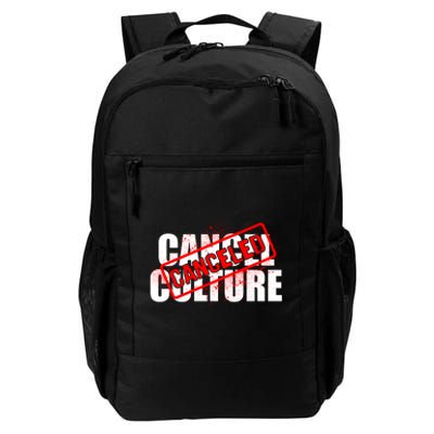 Cancel Culture Canceled Stamp Daily Commute Backpack