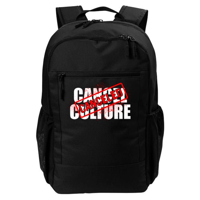 Cancel Culture Canceled Stamp Daily Commute Backpack