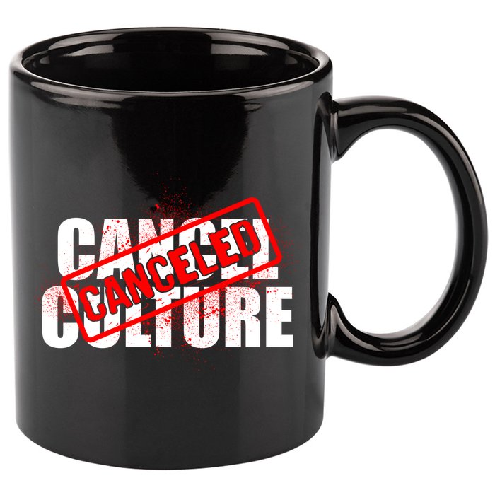Cancel Culture Canceled Stamp 11oz C Handle Ceramic Mug