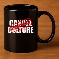 Cancel Culture Canceled Stamp 11oz C Handle Ceramic Mug