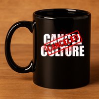 Cancel Culture Canceled Stamp 11oz C Handle Ceramic Mug