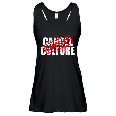 Cancel Culture Canceled Stamp Ladies Essential Flowy Tank