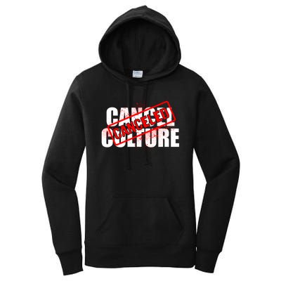 Cancel Culture Canceled Stamp Women's Pullover Hoodie