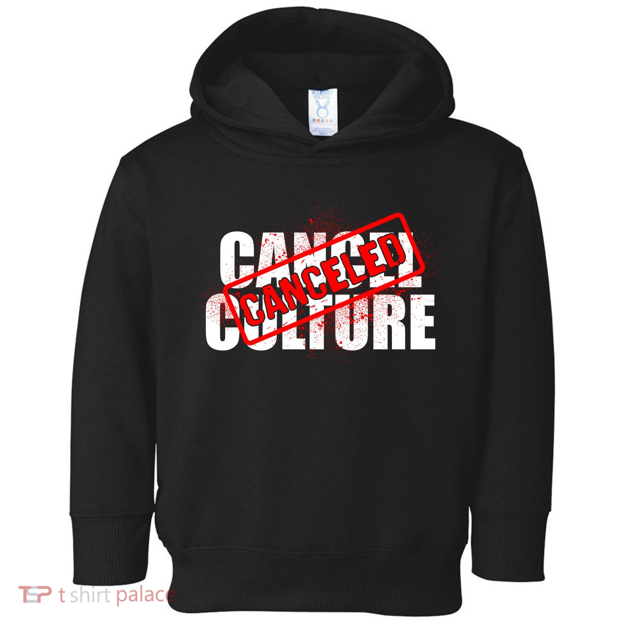 Cancel Culture Canceled Stamp Toddler Hoodie
