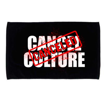 Cancel Culture Canceled Stamp Microfiber Hand Towel