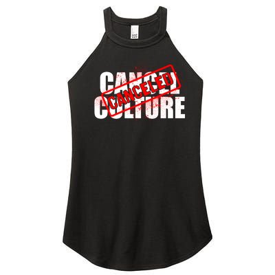 Cancel Culture Canceled Stamp Women's Perfect Tri Rocker Tank