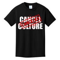 Cancel Culture Canceled Stamp Kids T-Shirt