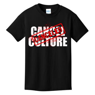 Cancel Culture Canceled Stamp Kids T-Shirt