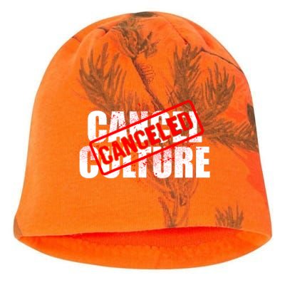 Cancel Culture Canceled Stamp Kati - Camo Knit Beanie