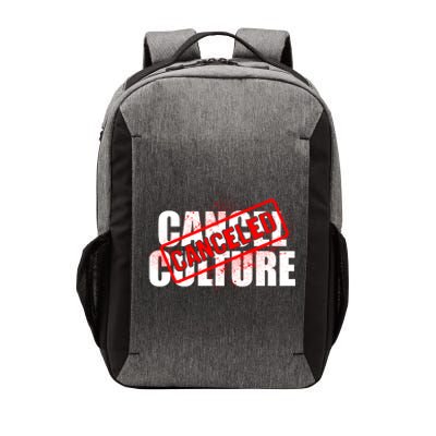 Cancel Culture Canceled Stamp Vector Backpack