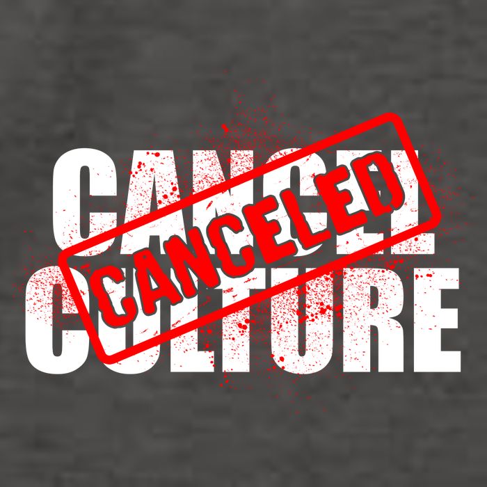 Cancel Culture Canceled Stamp Vector Backpack