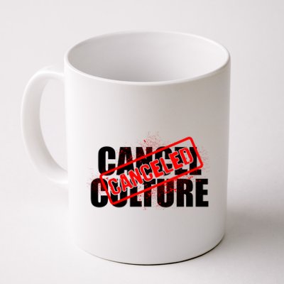 Cancel Culture Canceled Stamp Coffee Mug