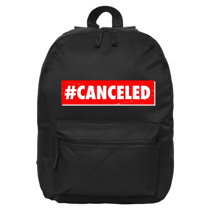#Canceled Banner 16 in Basic Backpack