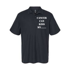 Cancer can Kiss My Softstyle Adult Sport Polo