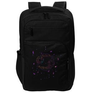 Cancer Floral Zodiac Impact Tech Backpack