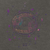 Cancer Floral Zodiac Cotton Canvas Backpack