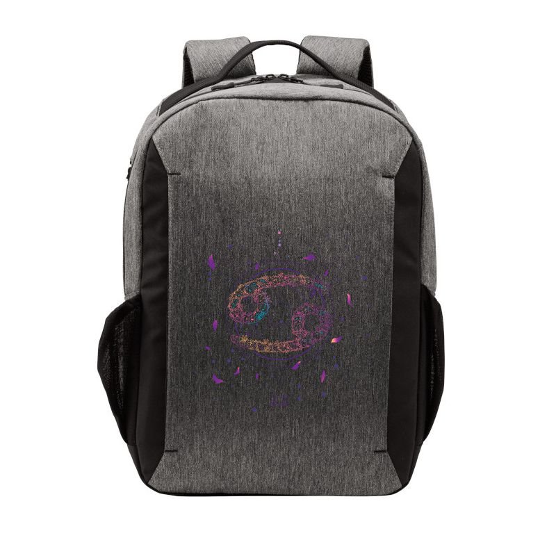 Cancer Floral Zodiac Vector Backpack