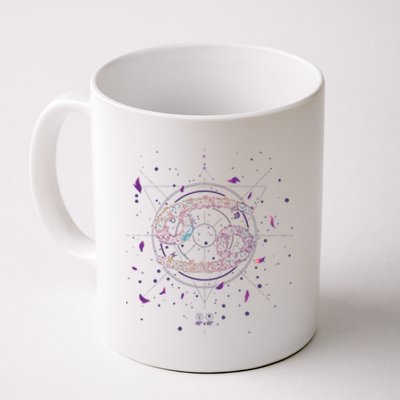 Cancer Floral Zodiac Coffee Mug