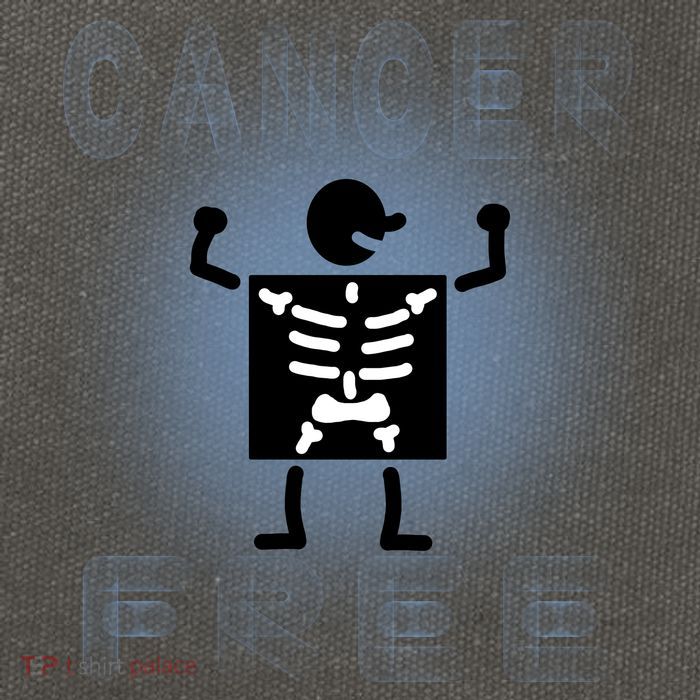 Cancer Free Cotton Canvas Backpack