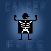 Cancer Free 7 Panel Mesh Trucker Snapback Hat