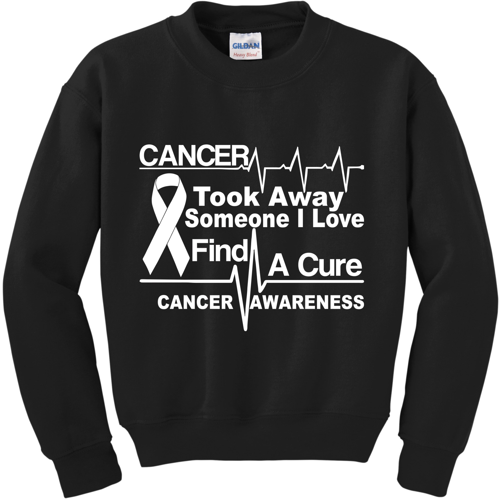 Cancer Took Away Someone I Love Kids Sweatshirt